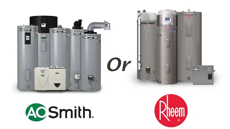 Rheem VS AO Smith Water Heater