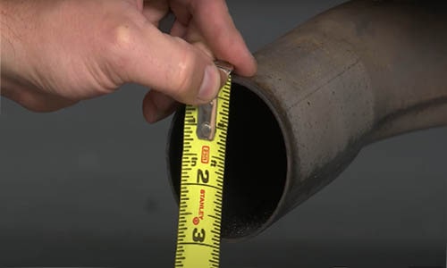 How To Measure Exhaust Pipe Properly