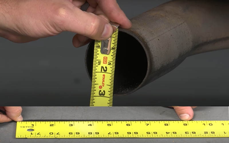 How To Measure Exhaust Pipe?