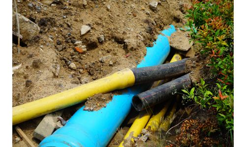 Will PVC pipe freeze underground