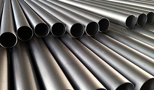 Titanium and titanium alloy pipes